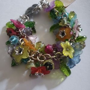 Handmade flower bracelets